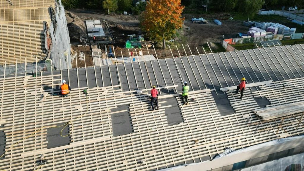 Jumta seguma un logu izbūves projekts